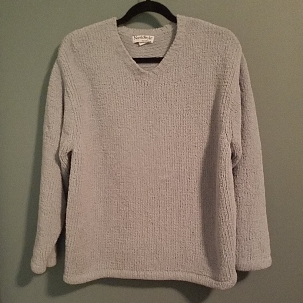 Y2k vintage chenille sweater